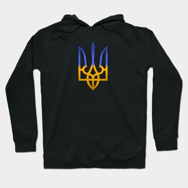 Tryzub Hoodie by Inkoholic